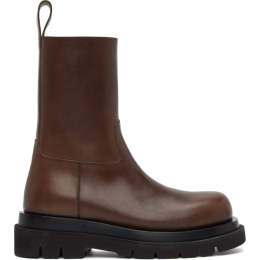  Bottega Veneta Brown Lug Boots